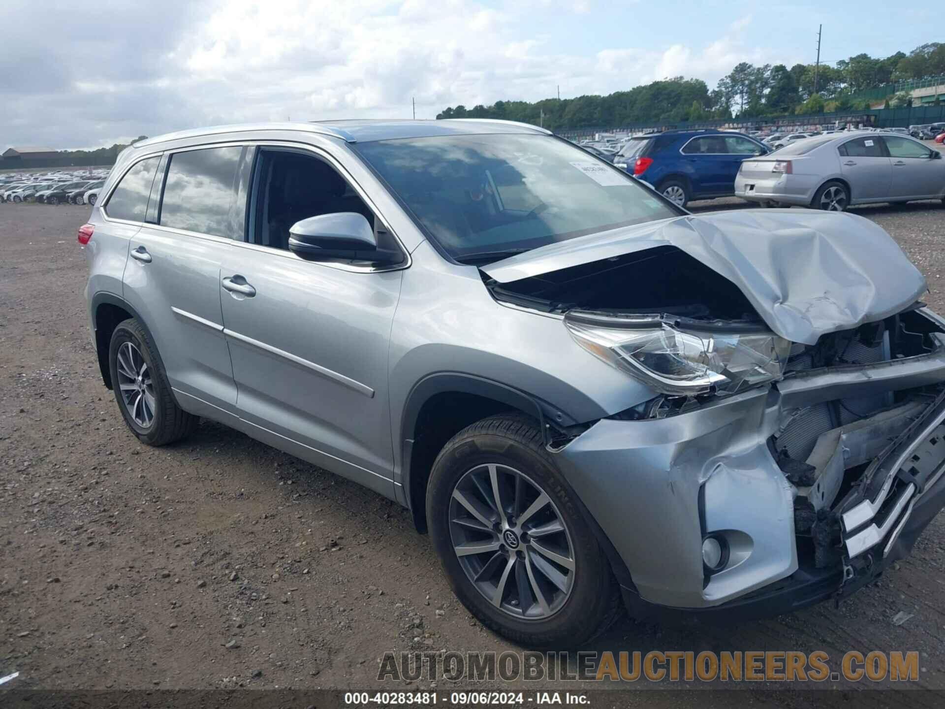 5TDJZRFH3JS552344 TOYOTA HIGHLANDER 2018