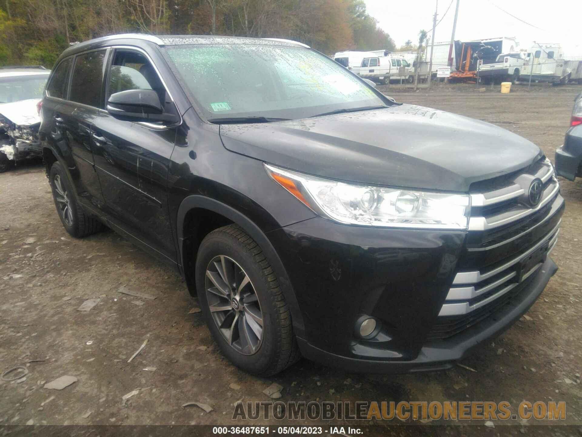 5TDJZRFH3JS554319 TOYOTA HIGHLANDER 2018