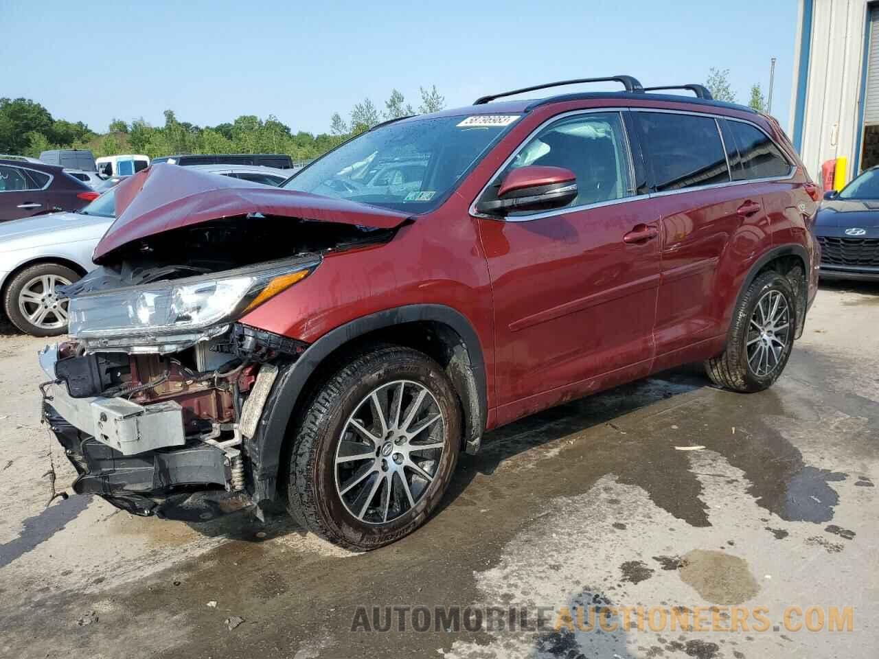 5TDJZRFH3JS561190 TOYOTA HIGHLANDER 2018