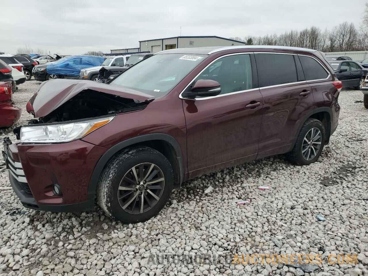 5TDJZRFH3JS815027 TOYOTA HIGHLANDER 2018