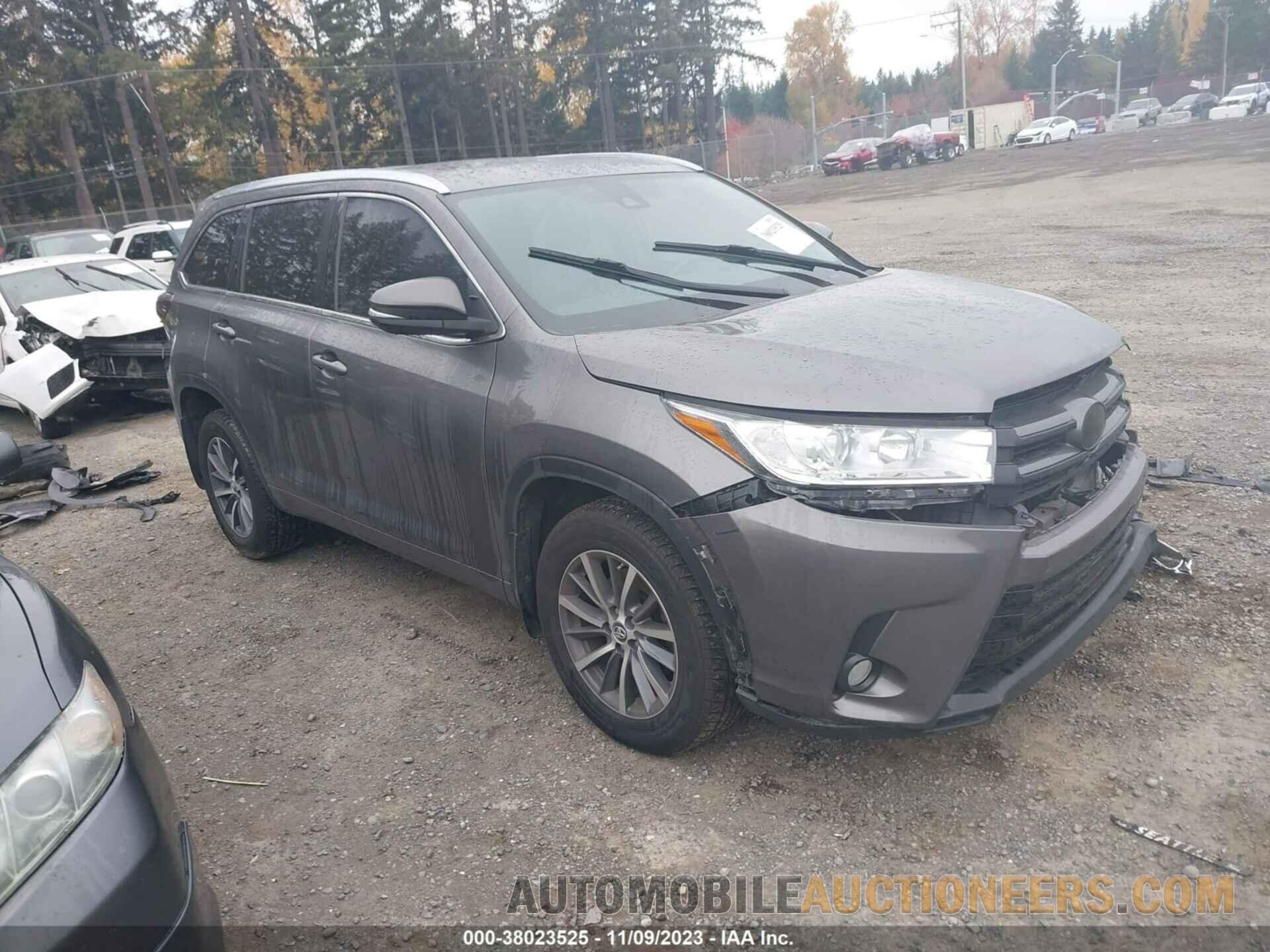 5TDJZRFH3JS822947 TOYOTA HIGHLANDER 2018