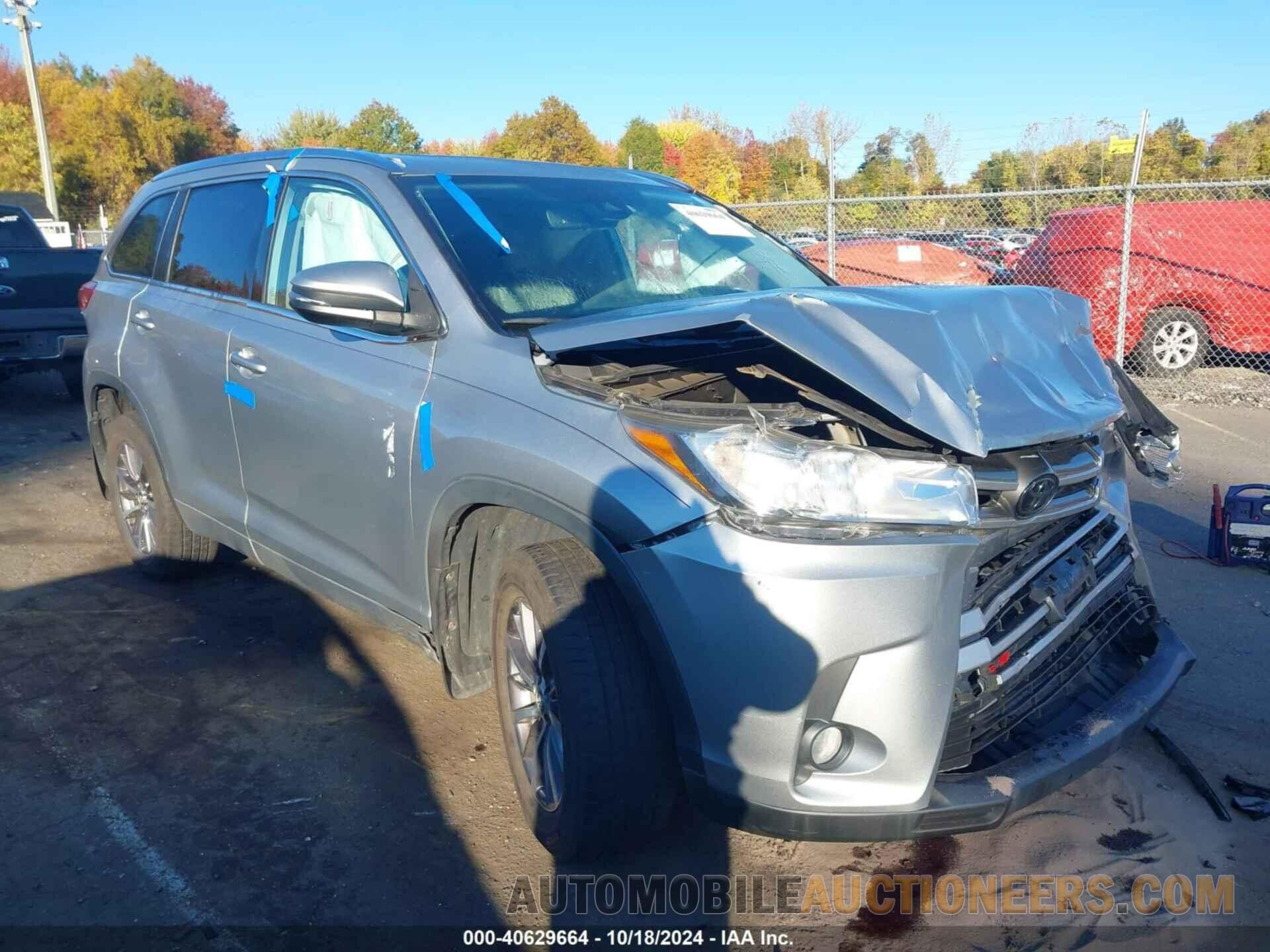 5TDJZRFH3JS824195 TOYOTA HIGHLANDER 2018