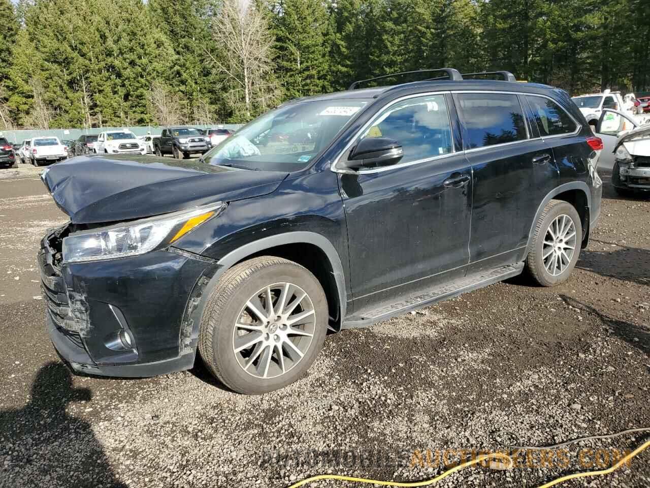 5TDJZRFH3JS836640 TOYOTA HIGHLANDER 2018