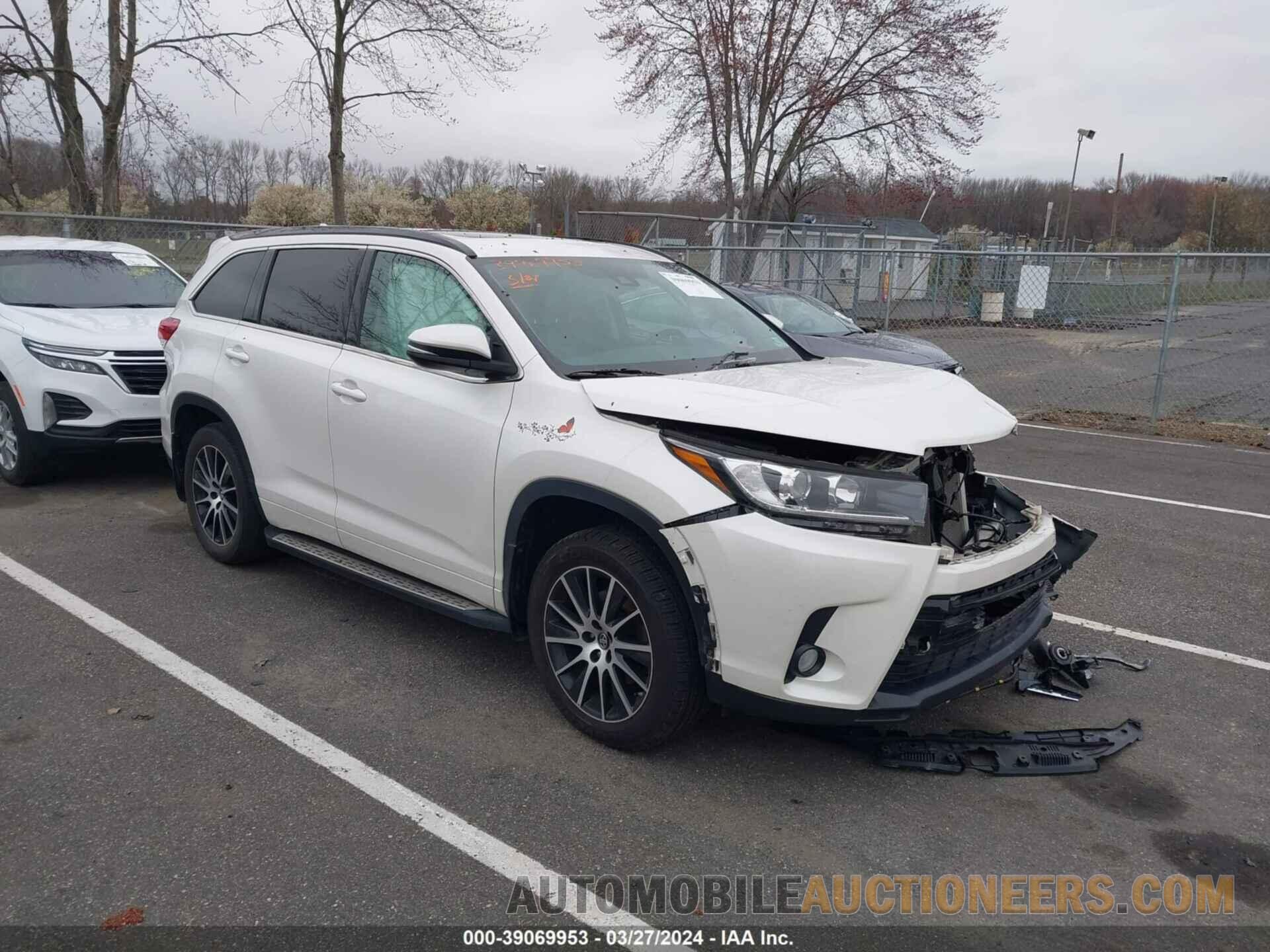 5TDJZRFH3JS846178 TOYOTA HIGHLANDER 2018