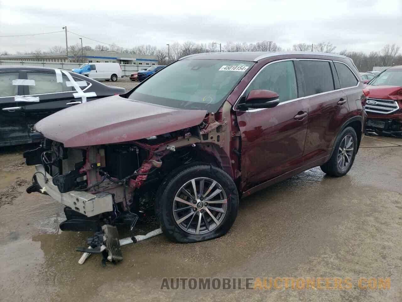 5TDJZRFH3JS858105 TOYOTA HIGHLANDER 2018