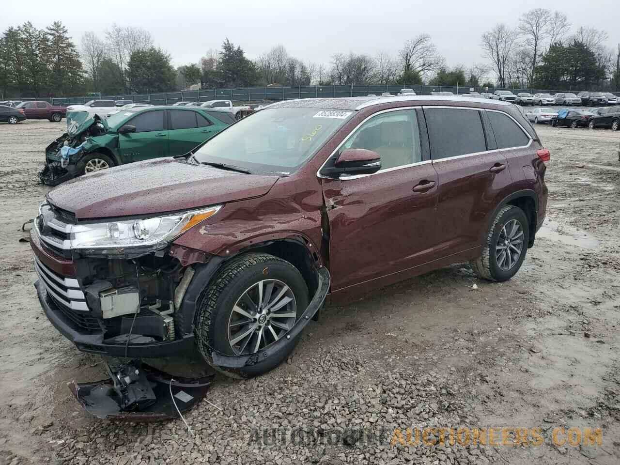 5TDJZRFH3JS914382 TOYOTA HIGHLANDER 2018