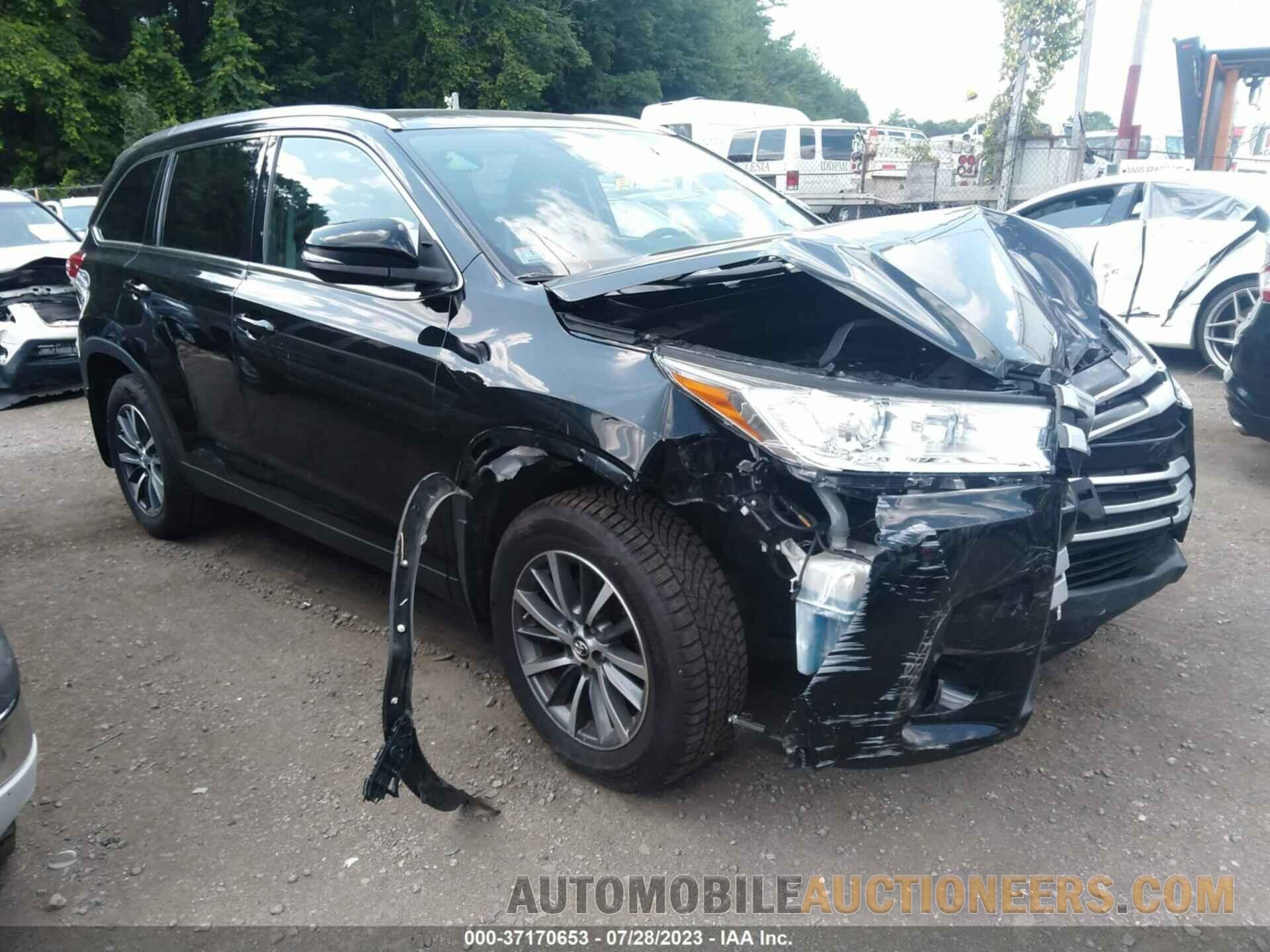 5TDJZRFH3KS564754 TOYOTA HIGHLANDER 2019