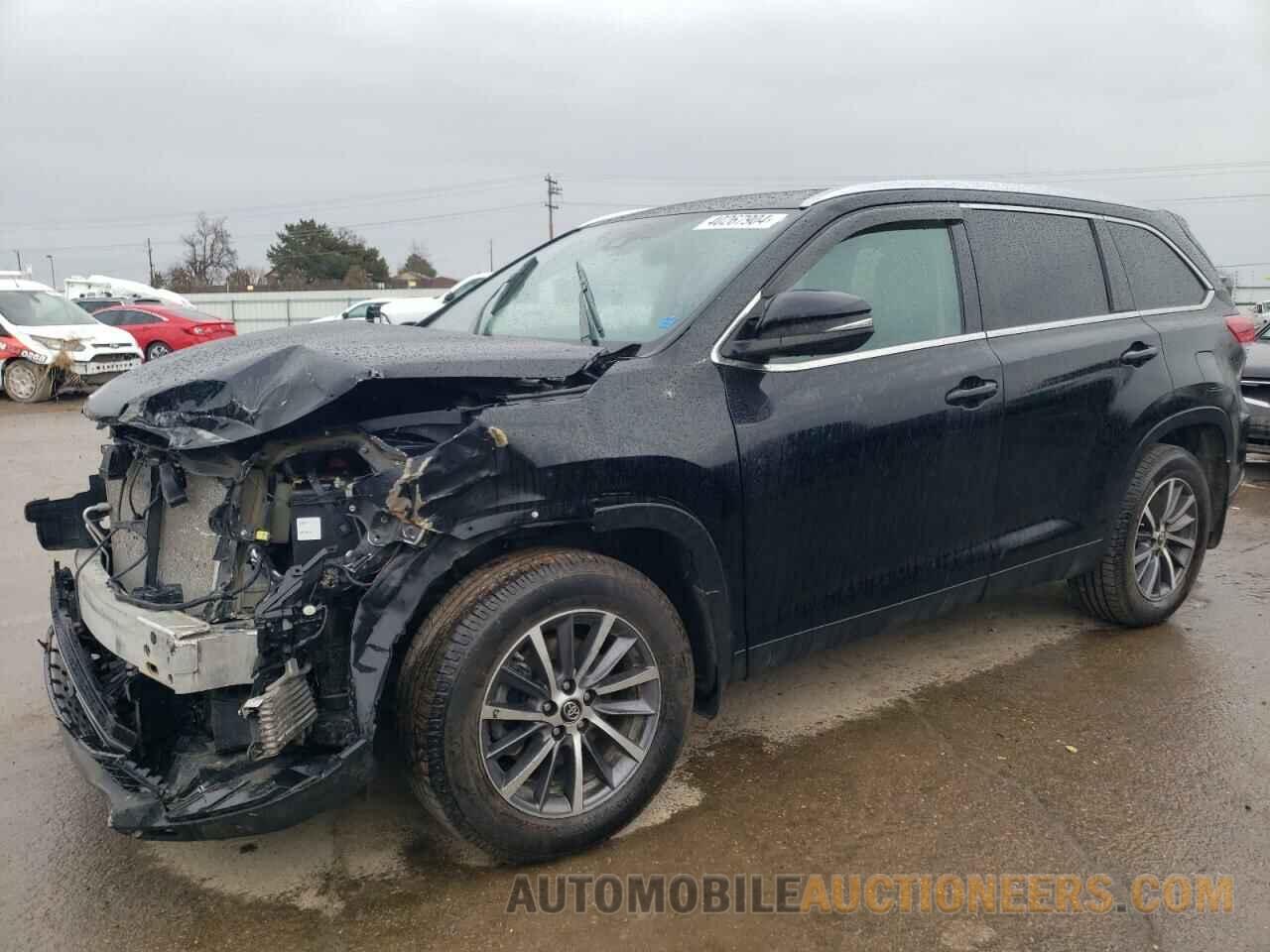 5TDJZRFH3KS567153 TOYOTA HIGHLANDER 2019