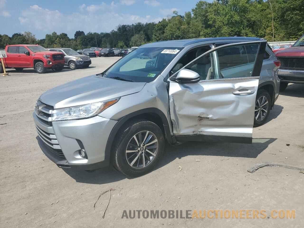 5TDJZRFH3KS570411 TOYOTA HIGHLANDER 2019