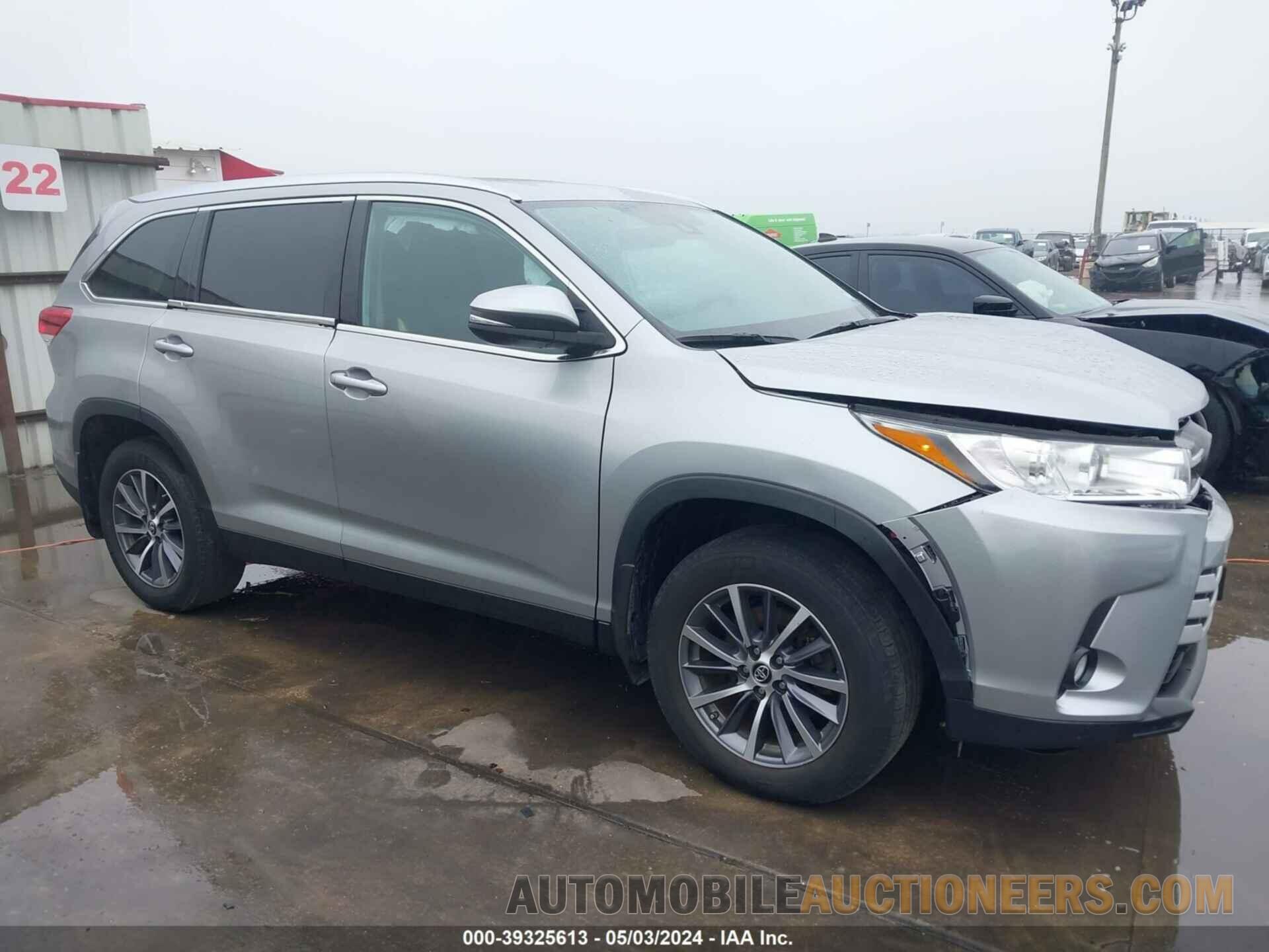 5TDJZRFH3KS572482 TOYOTA HIGHLANDER 2019