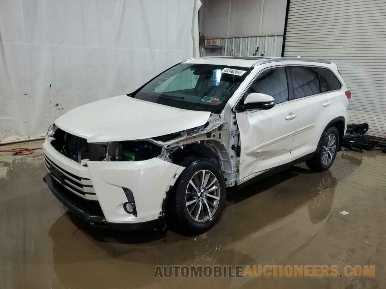 5TDJZRFH3KS572742 TOYOTA HIGHLANDER 2019