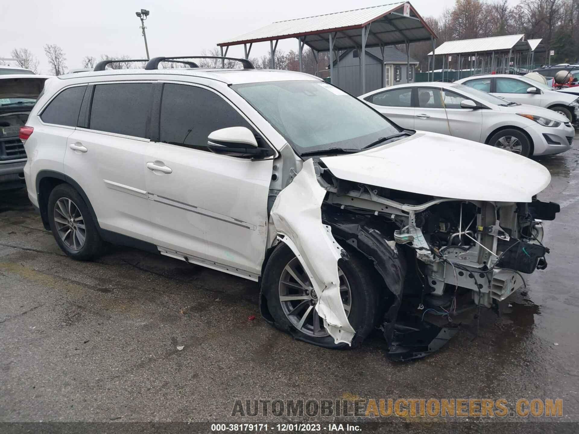 5TDJZRFH3KS578069 TOYOTA HIGHLANDER 2019