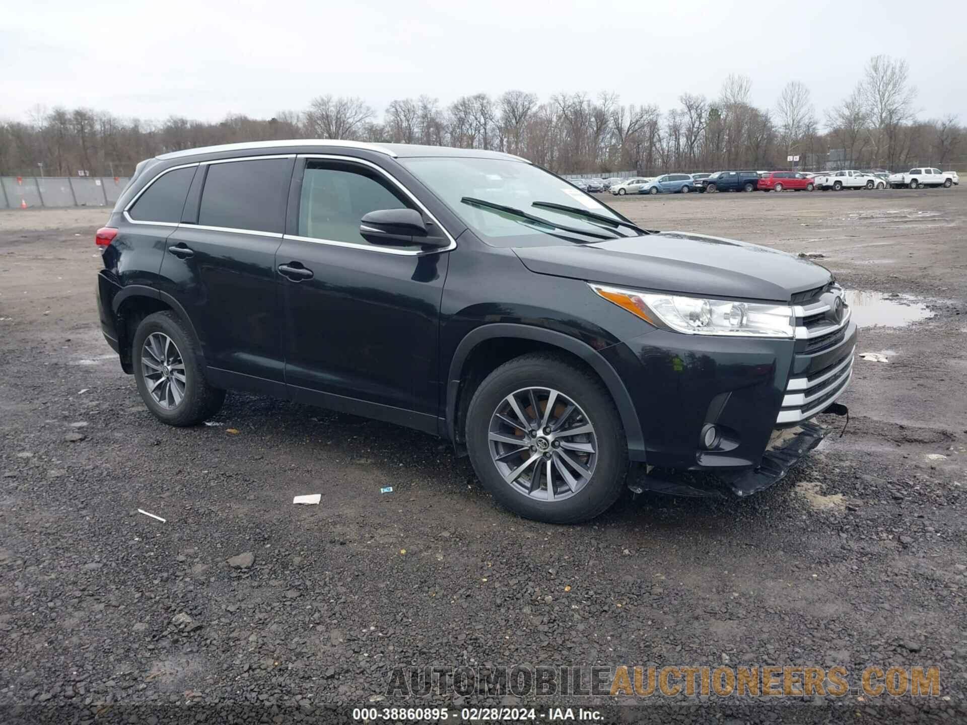 5TDJZRFH3KS580128 TOYOTA HIGHLANDER 2019