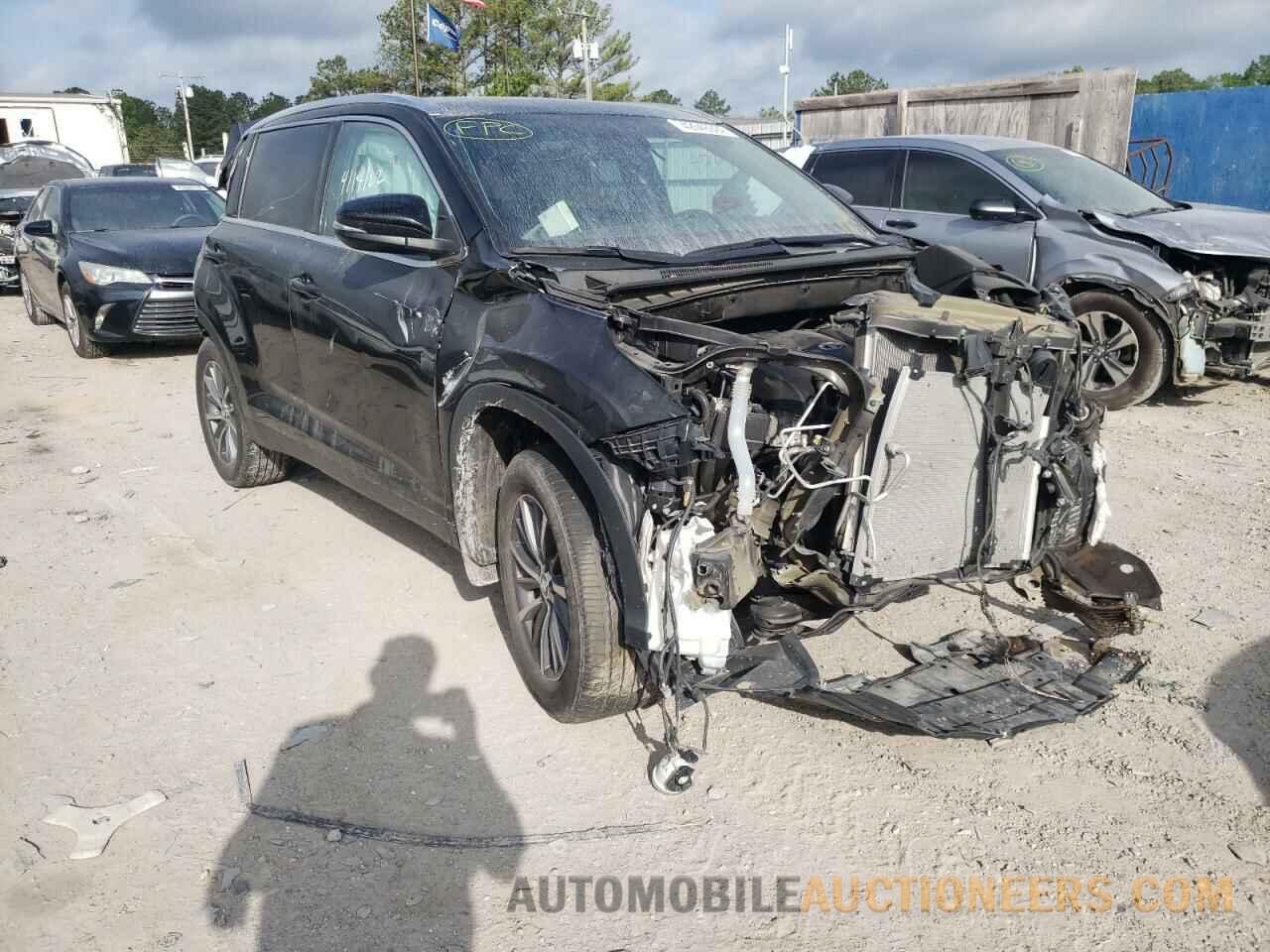 5TDJZRFH3KS591761 TOYOTA HIGHLANDER 2019