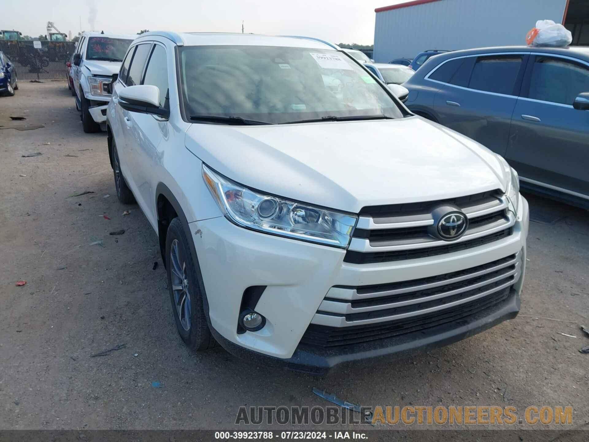 5TDJZRFH3KS594532 TOYOTA HIGHLANDER 2019