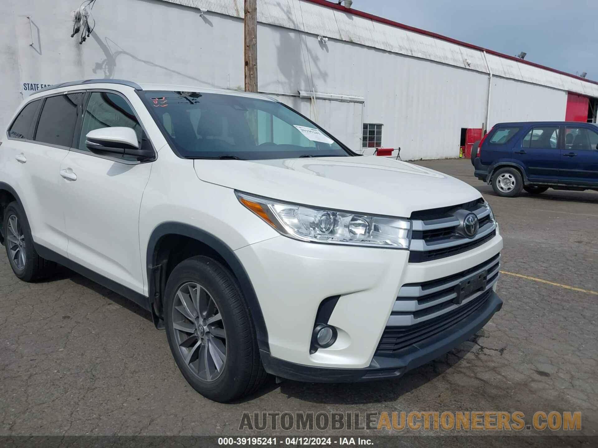 5TDJZRFH3KS595552 TOYOTA HIGHLANDER 2019