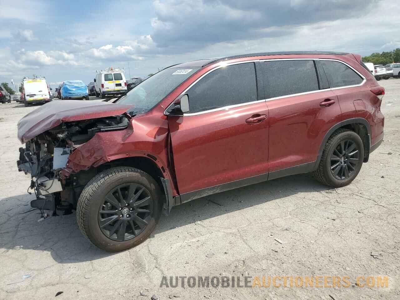 5TDJZRFH3KS605254 TOYOTA HIGHLANDER 2019