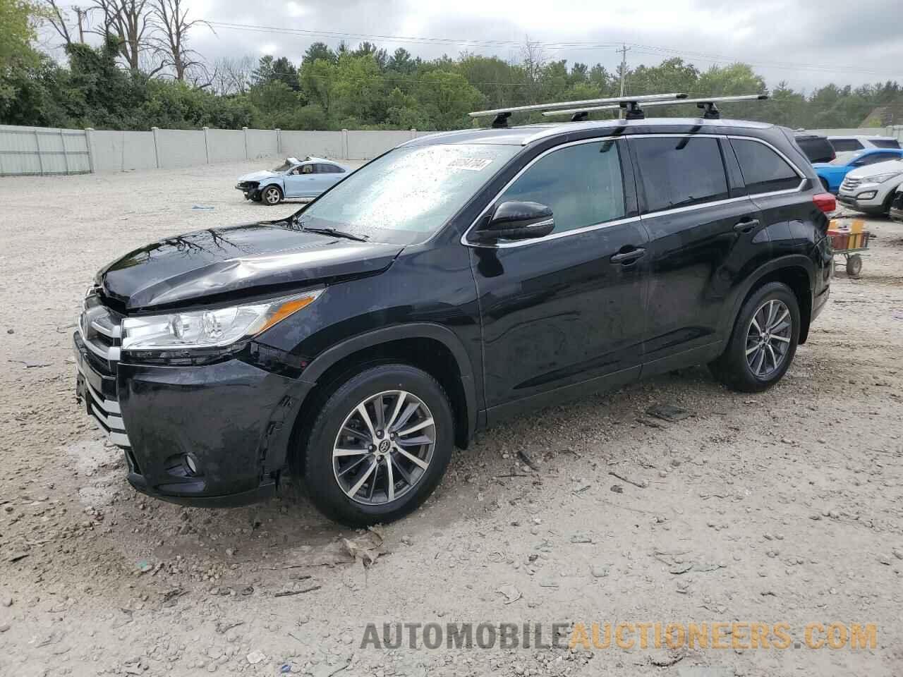 5TDJZRFH3KS608400 TOYOTA HIGHLANDER 2019