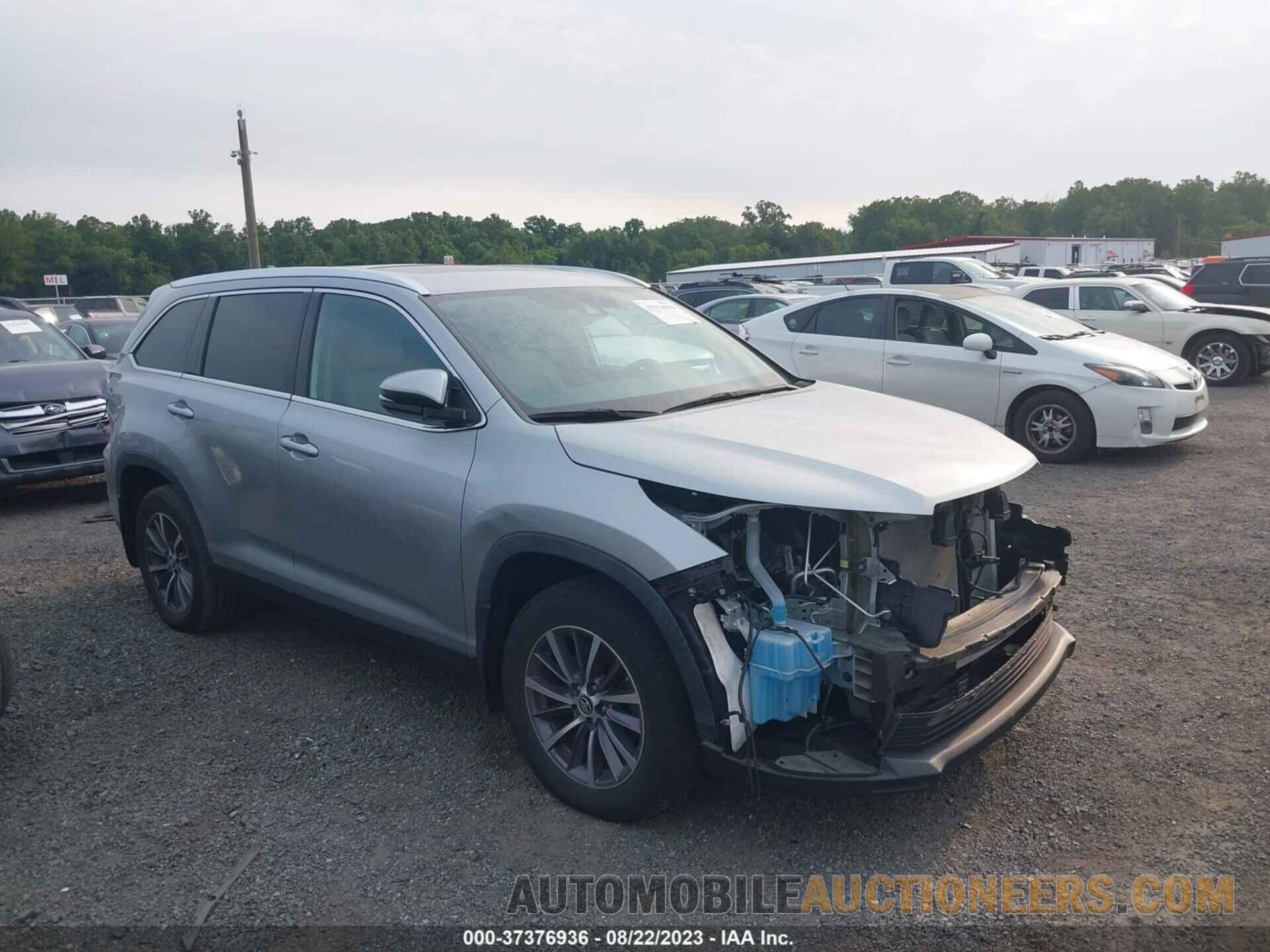 5TDJZRFH3KS609031 TOYOTA HIGHLANDER 2019