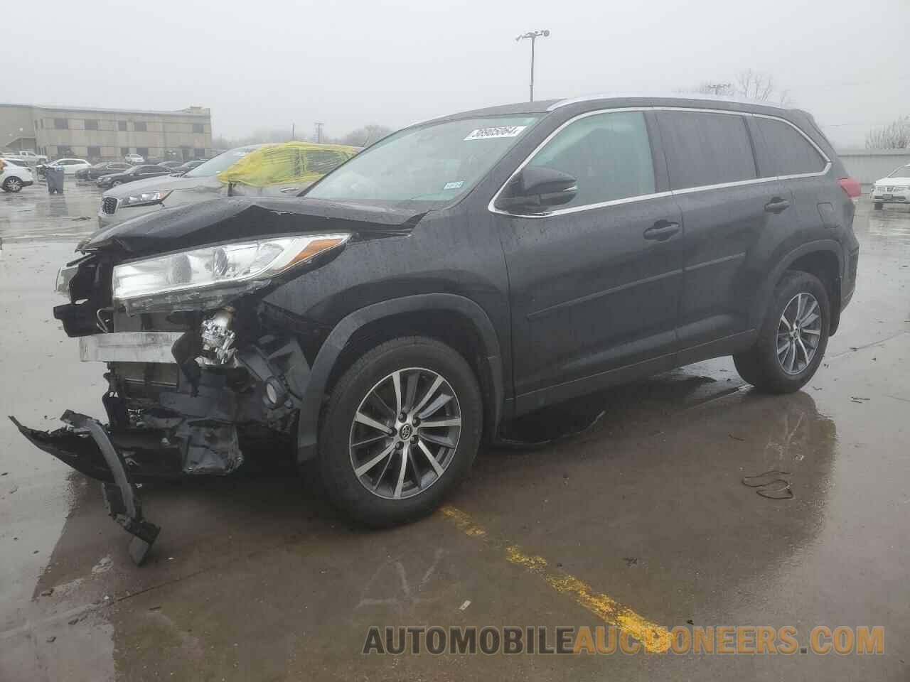 5TDJZRFH3KS614729 TOYOTA HIGHLANDER 2019