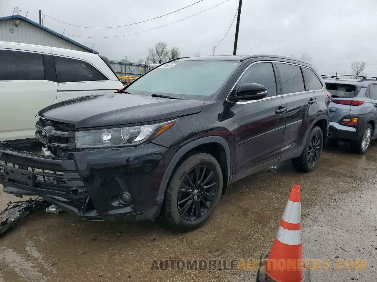 5TDJZRFH3KS619235 TOYOTA HIGHLANDER 2019