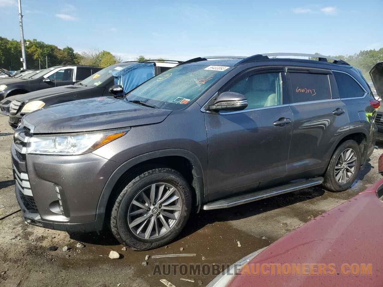 5TDJZRFH3KS708710 TOYOTA HIGHLANDER 2019