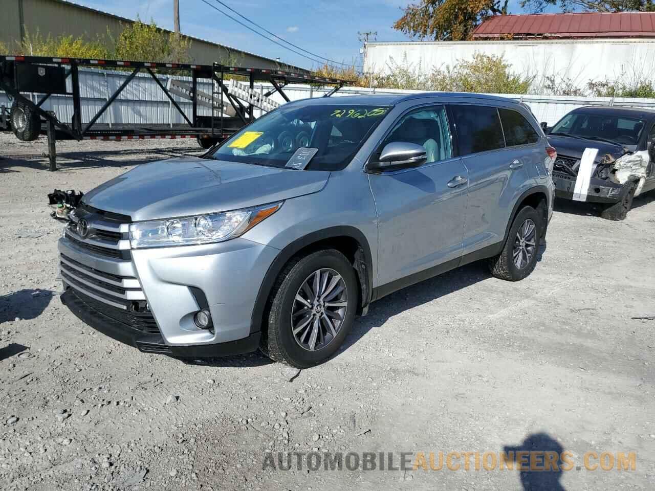 5TDJZRFH3KS716287 TOYOTA HIGHLANDER 2019