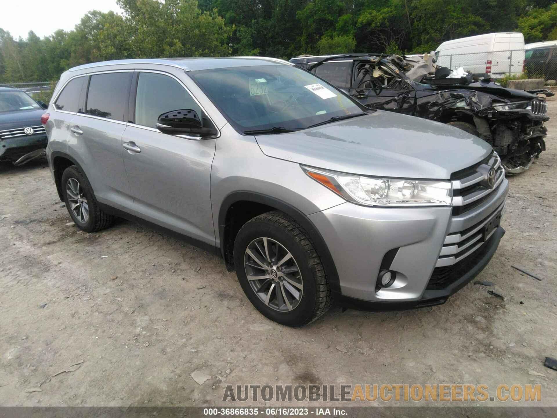 5TDJZRFH3KS728231 TOYOTA HIGHLANDER 2019