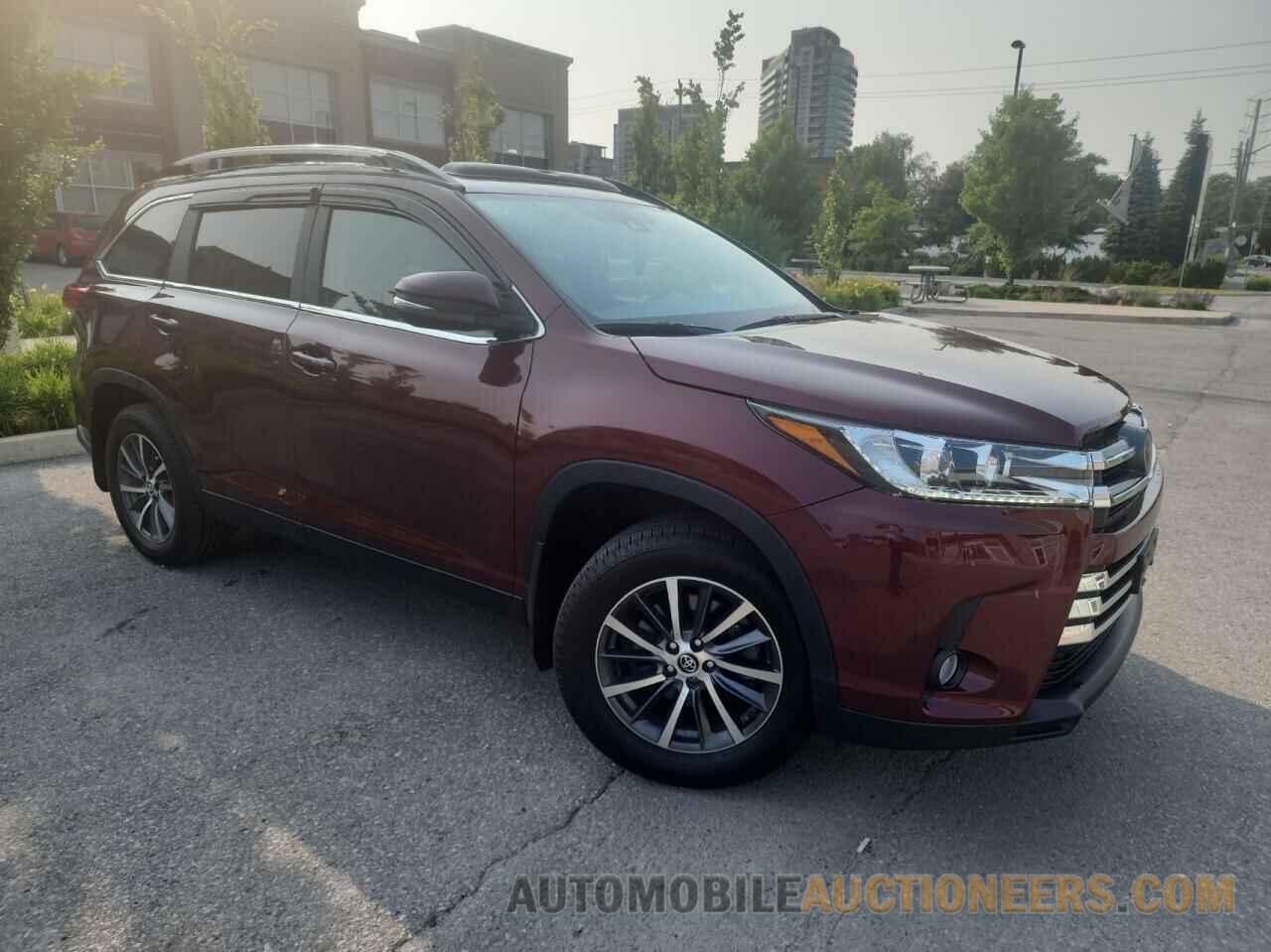 5TDJZRFH3KS733316 TOYOTA HIGHLANDER 2019