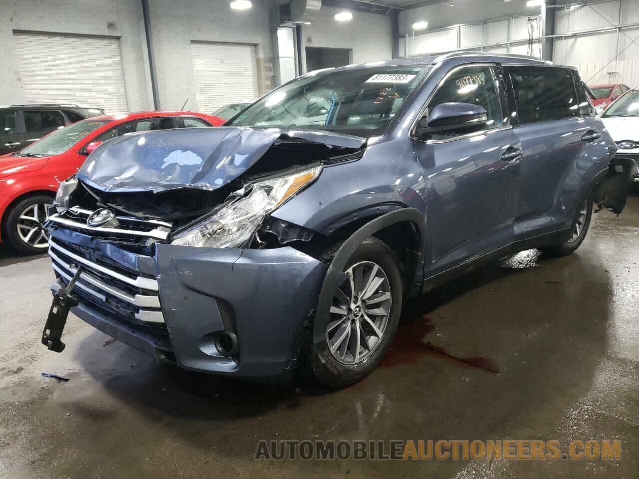 5TDJZRFH3KS936352 TOYOTA HIGHLANDER 2019