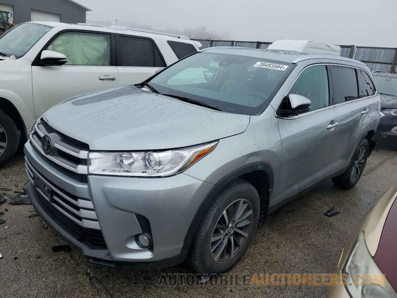 5TDJZRFH3KS941437 TOYOTA HIGHLANDER 2019