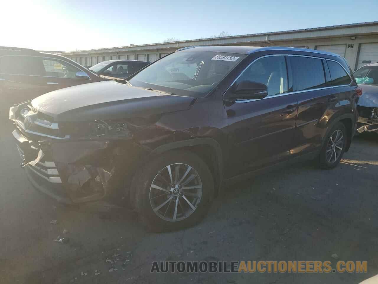 5TDJZRFH3KS941728 TOYOTA HIGHLANDER 2019