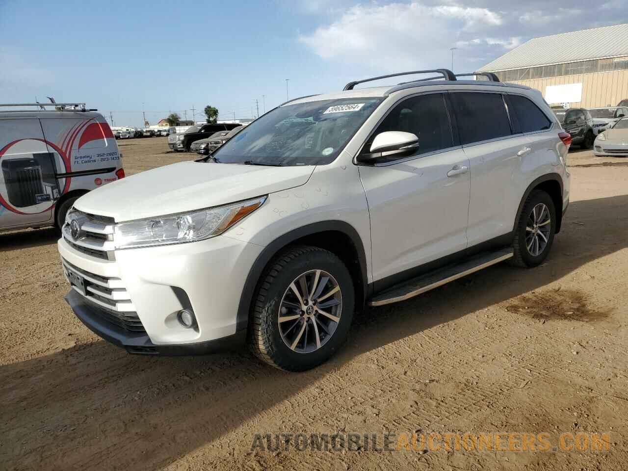 5TDJZRFH3KS943706 TOYOTA HIGHLANDER 2019