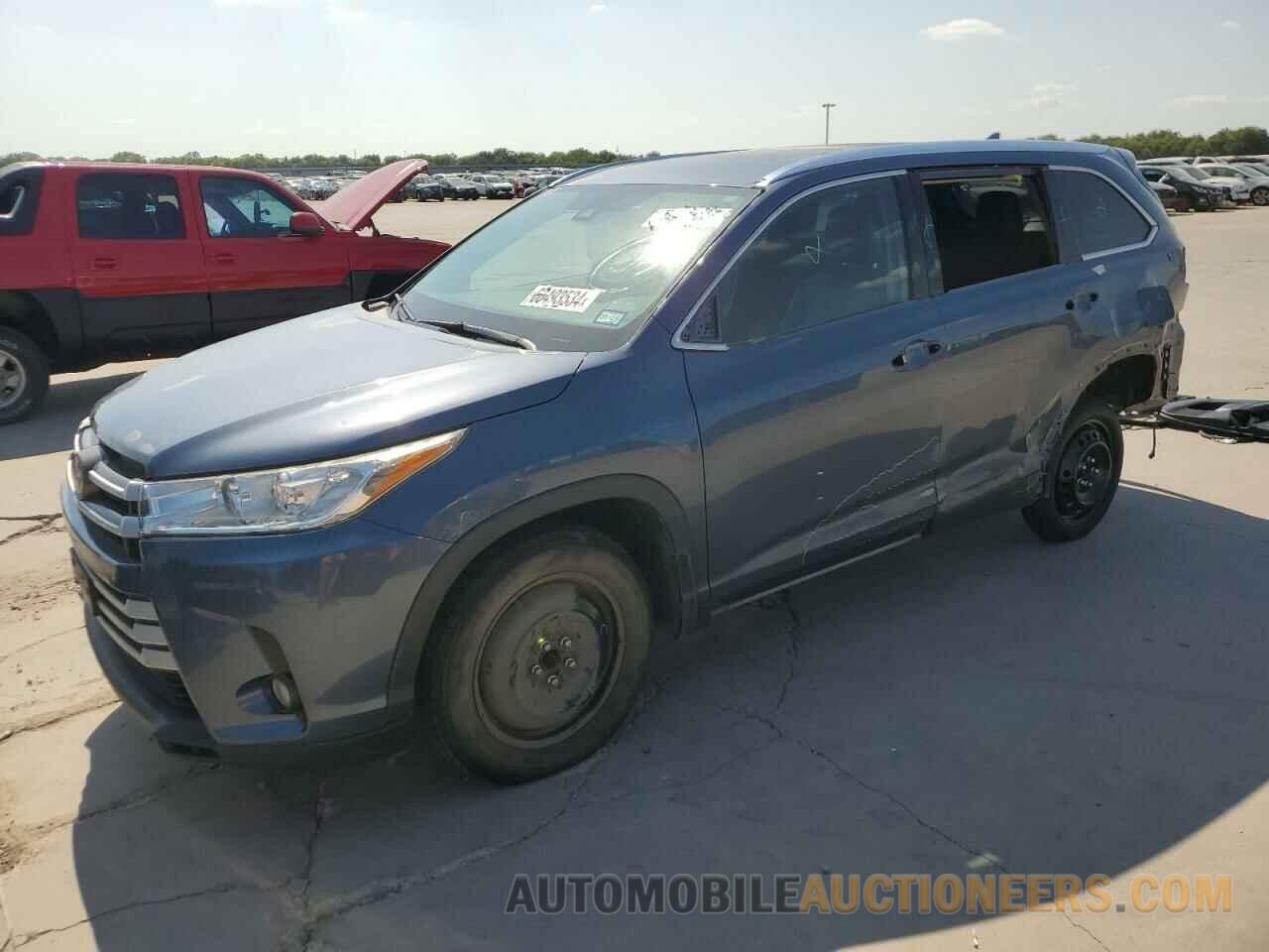 5TDJZRFH3KS945892 TOYOTA HIGHLANDER 2019