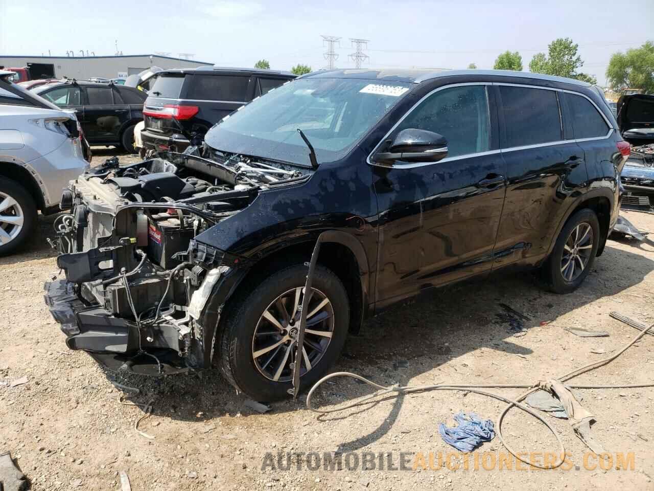 5TDJZRFH3KS957251 TOYOTA HIGHLANDER 2019