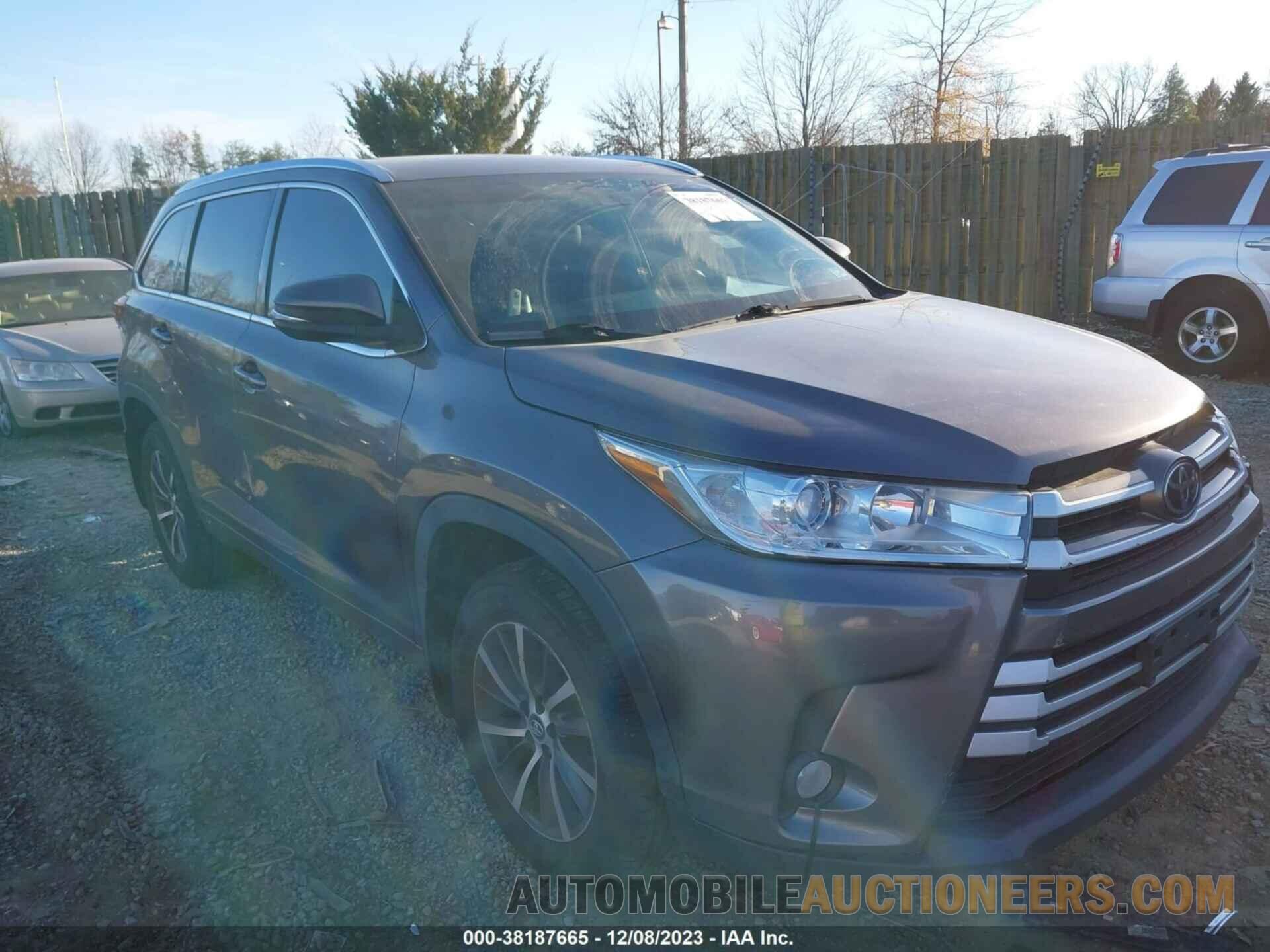 5TDJZRFH4HS363602 TOYOTA HIGHLANDER 2017