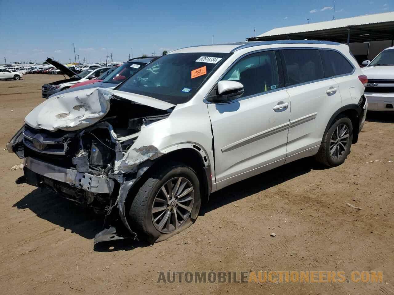 5TDJZRFH4HS365642 TOYOTA HIGHLANDER 2017