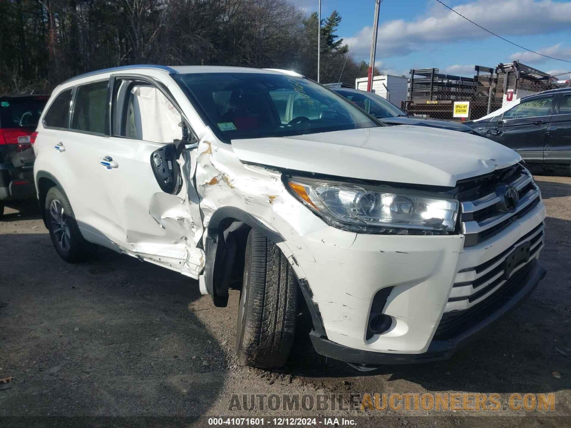 5TDJZRFH4HS367665 TOYOTA HIGHLANDER 2017