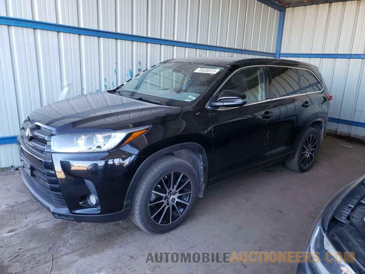 5TDJZRFH4HS374826 TOYOTA HIGHLANDER 2017