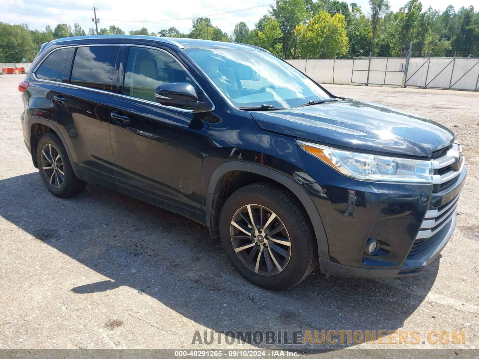 5TDJZRFH4HS375457 TOYOTA HIGHLANDER 2017