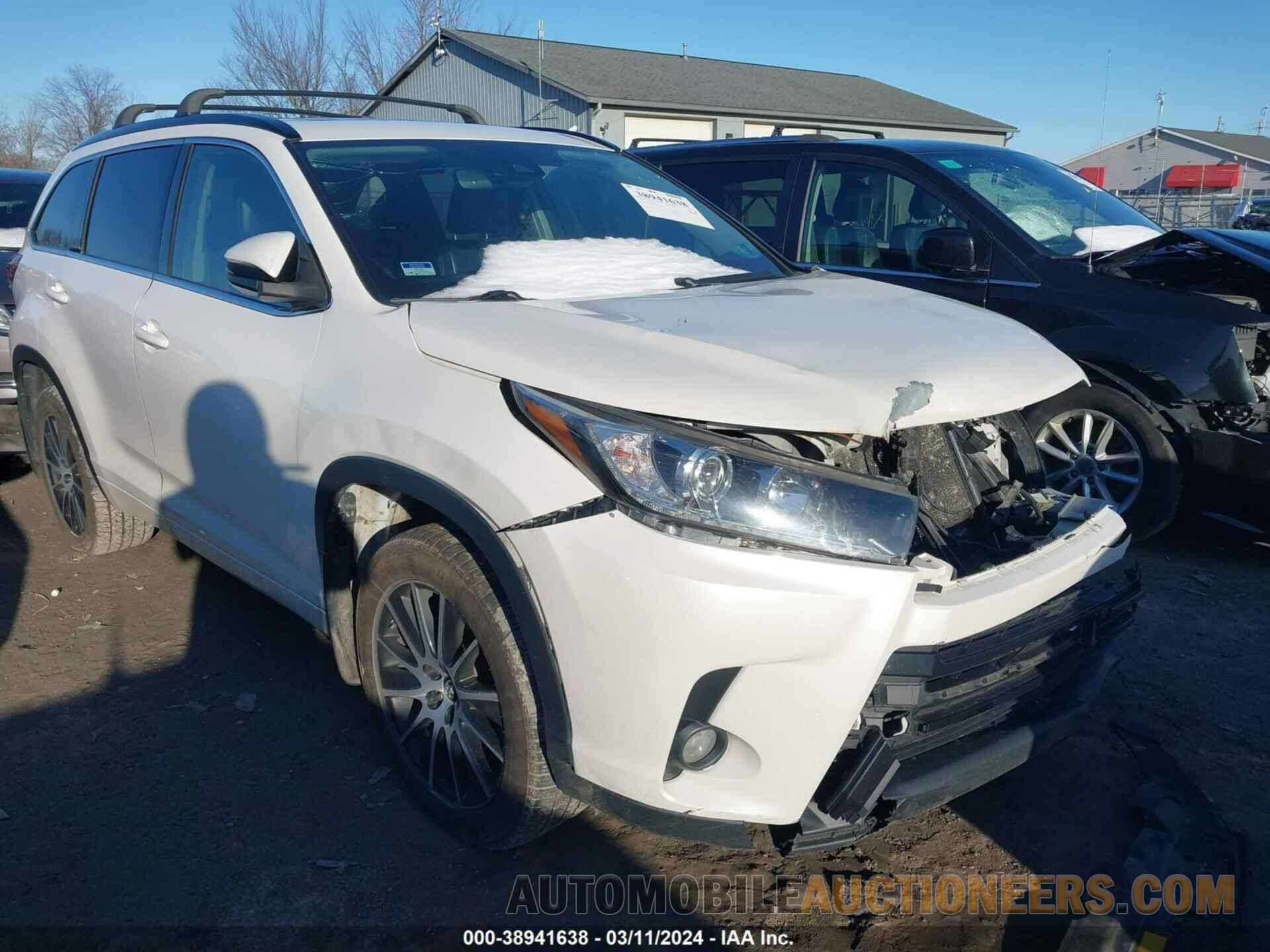 5TDJZRFH4HS392937 TOYOTA HIGHLANDER 2017