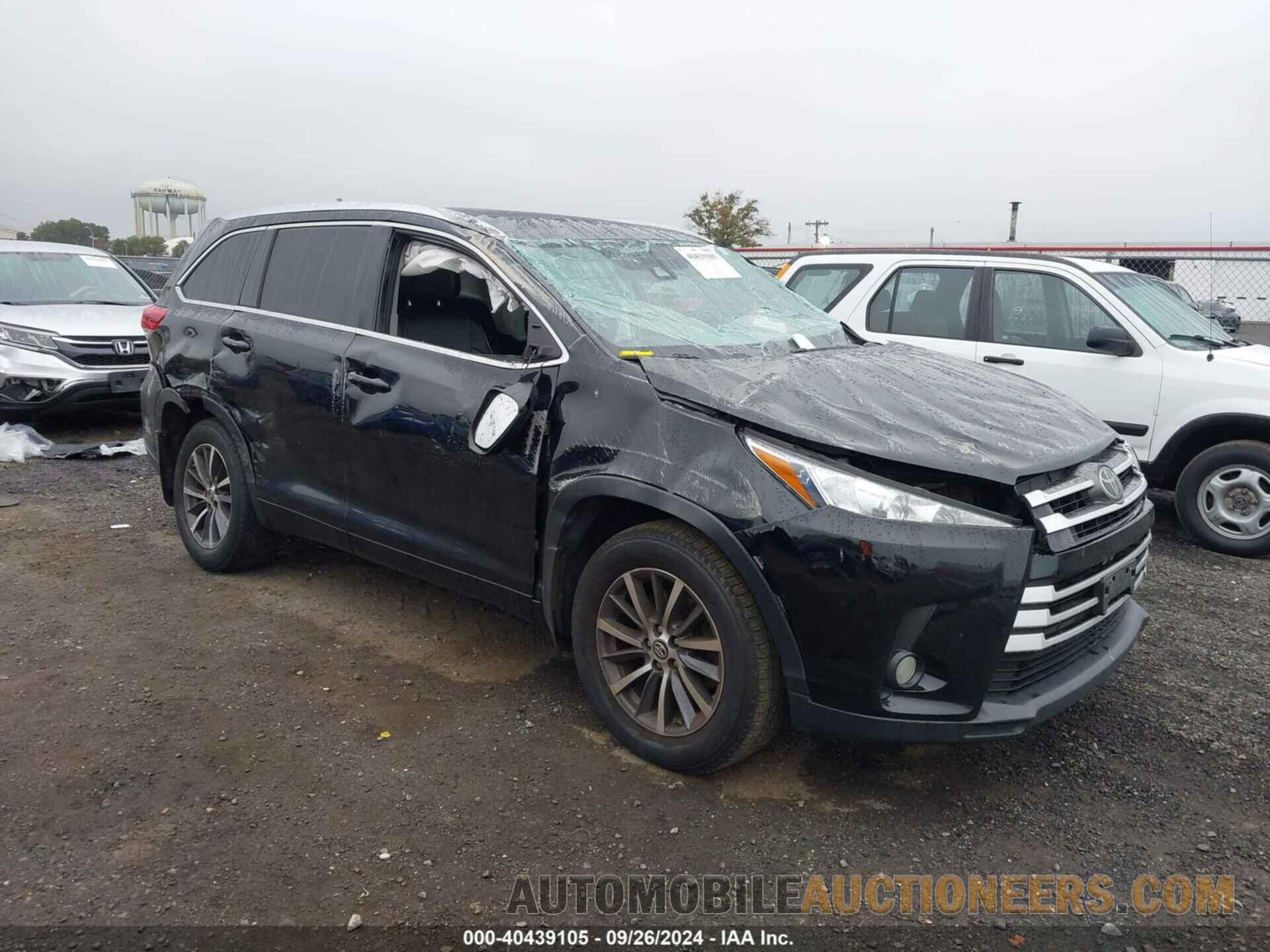 5TDJZRFH4HS395367 TOYOTA HIGHLANDER 2017