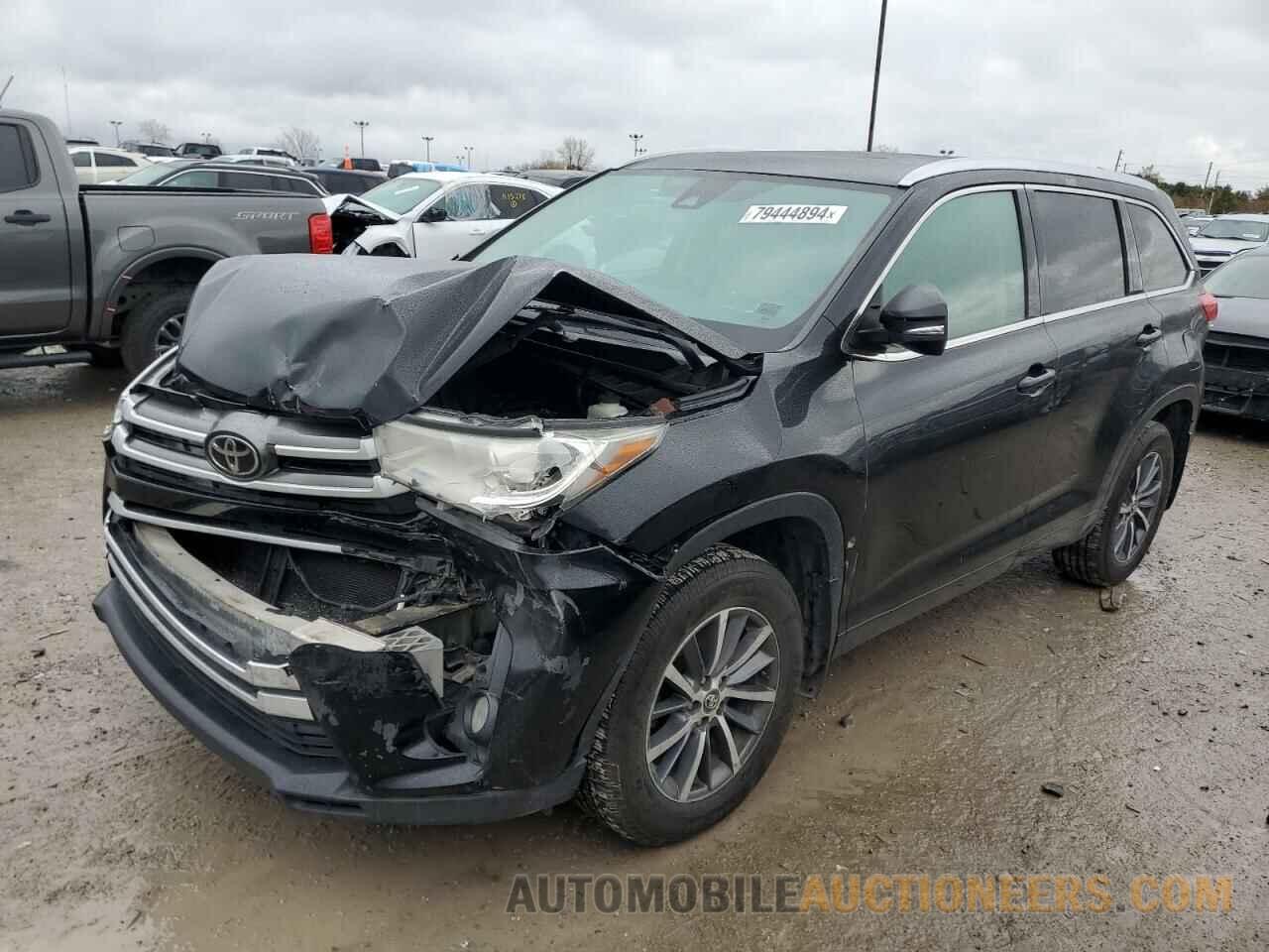 5TDJZRFH4HS404679 TOYOTA HIGHLANDER 2017