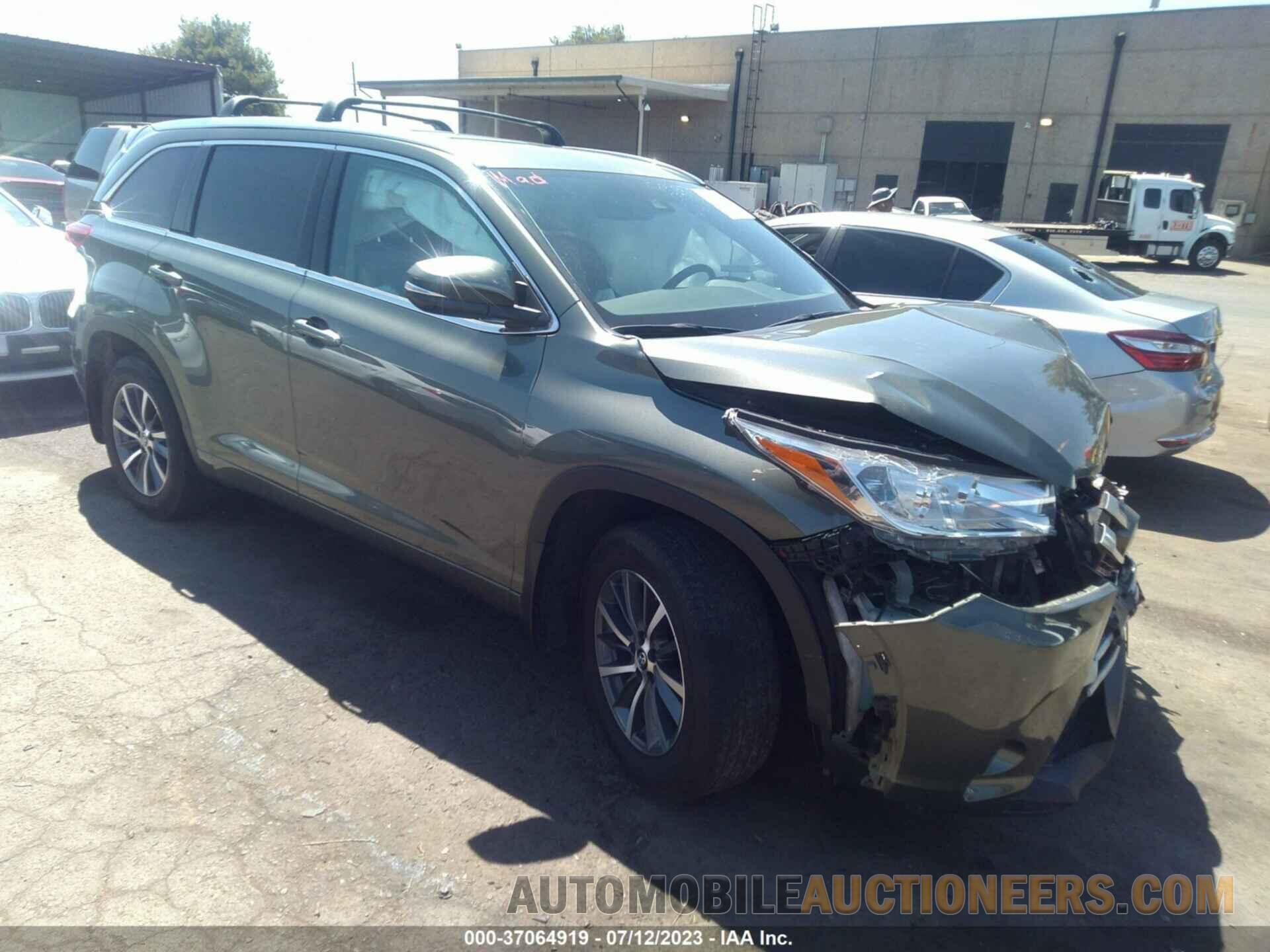 5TDJZRFH4HS409834 TOYOTA HIGHLANDER 2017