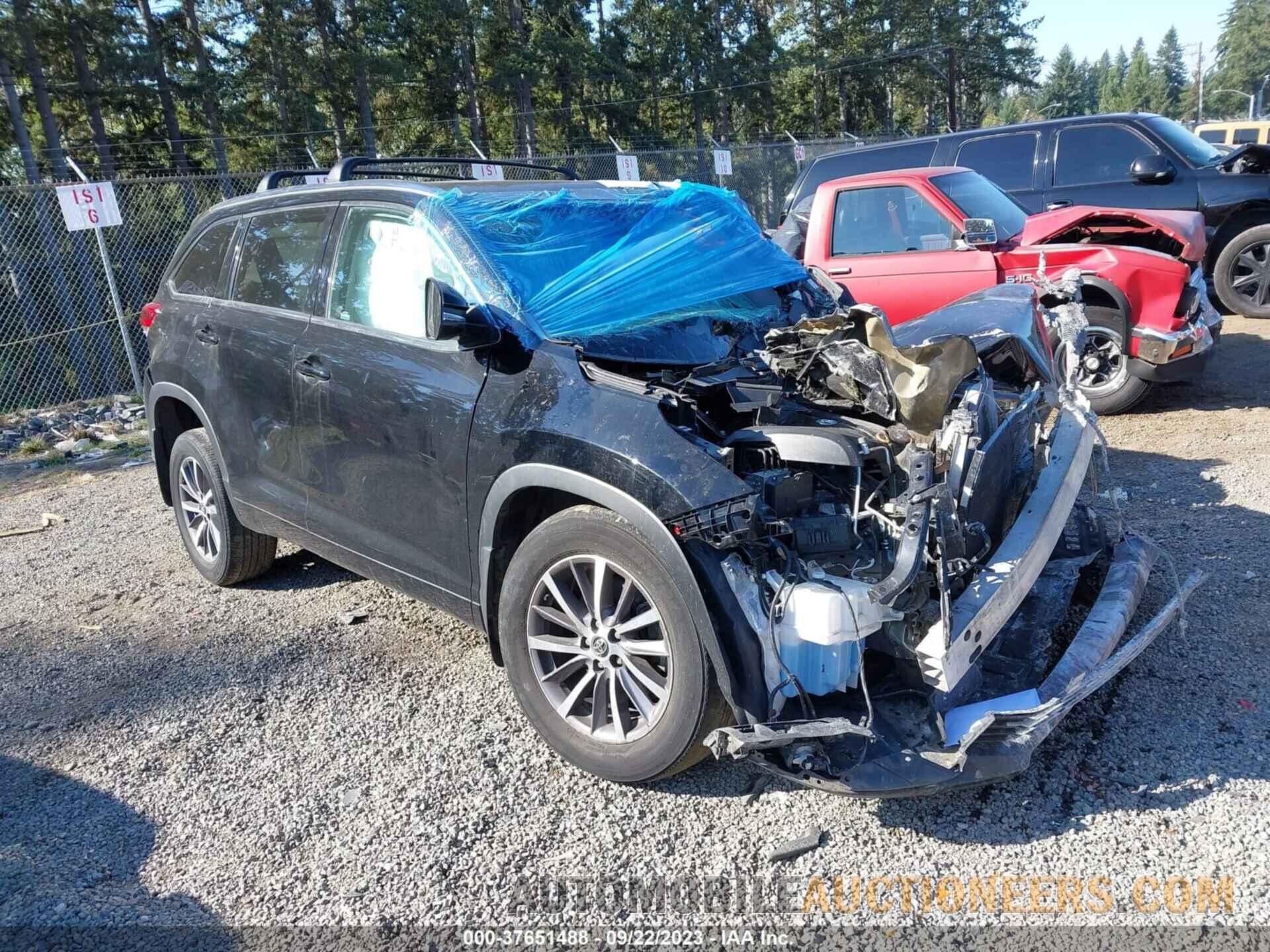 5TDJZRFH4HS415472 TOYOTA HIGHLANDER 2017