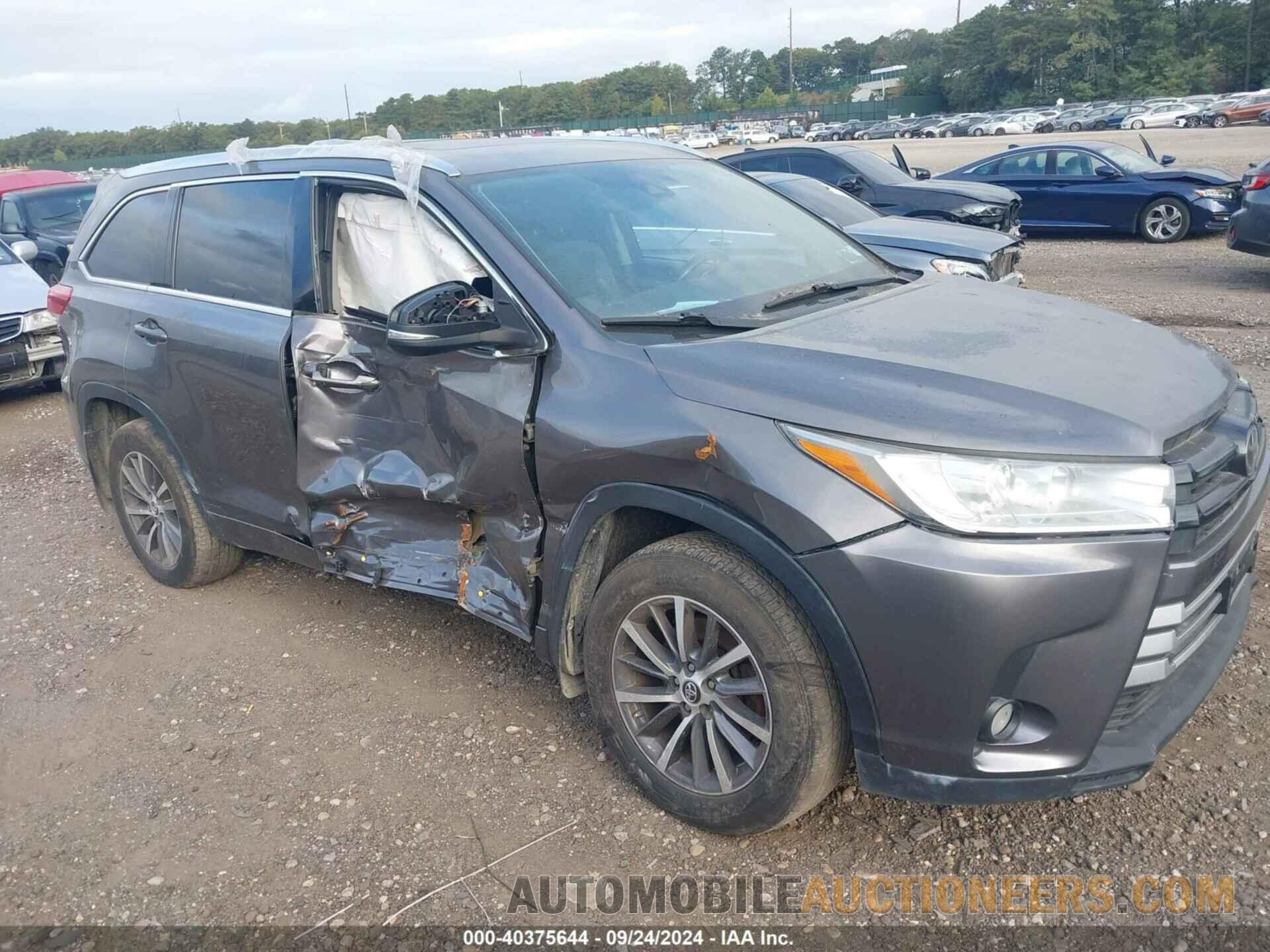 5TDJZRFH4HS418968 TOYOTA HIGHLANDER 2017