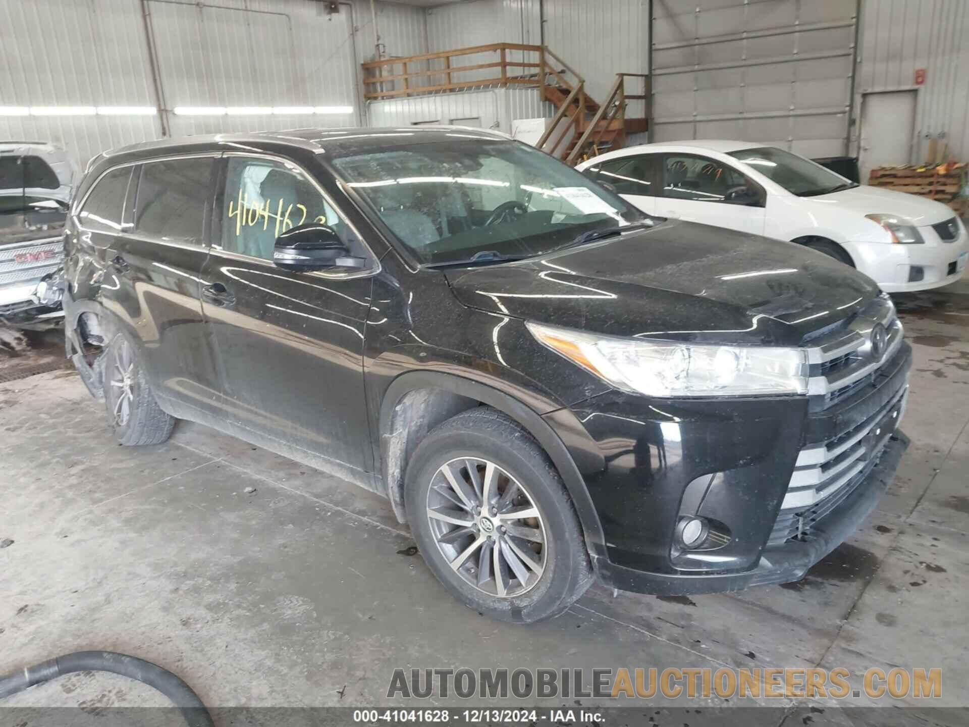 5TDJZRFH4HS438167 TOYOTA HIGHLANDER 2017