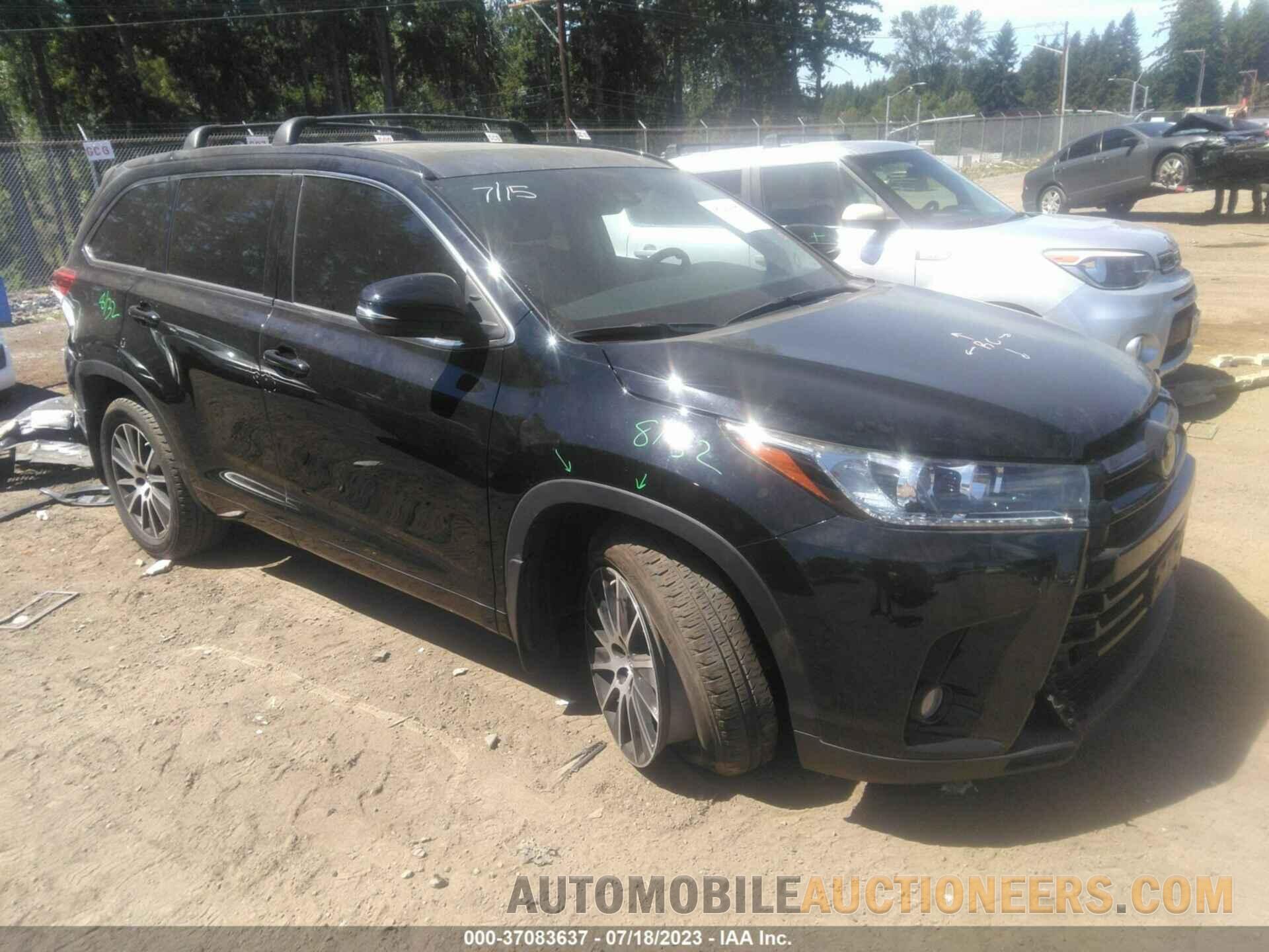 5TDJZRFH4HS439013 TOYOTA HIGHLANDER 2017