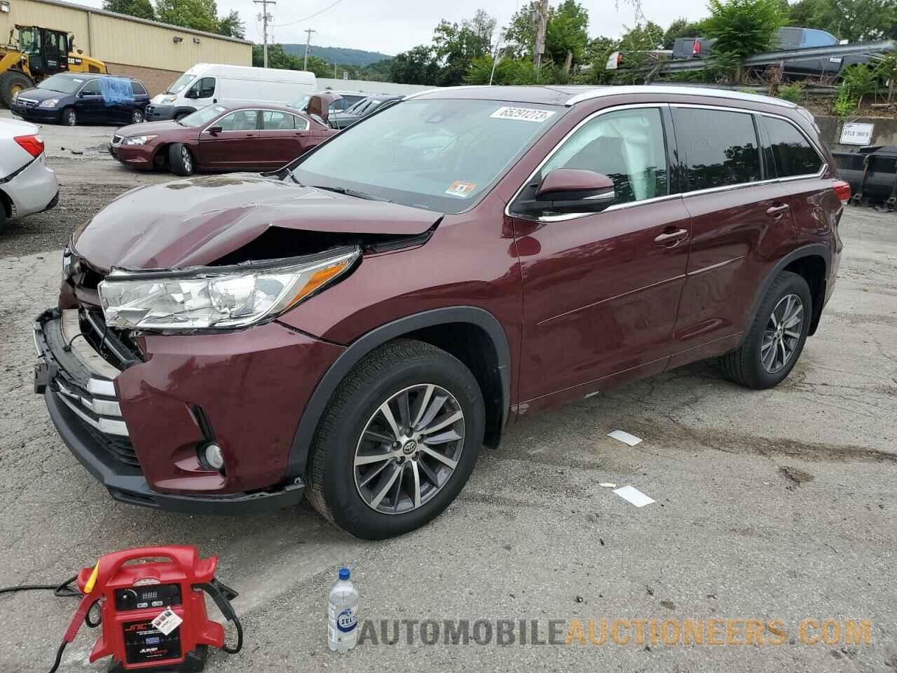 5TDJZRFH4HS459651 TOYOTA HIGHLANDER 2017