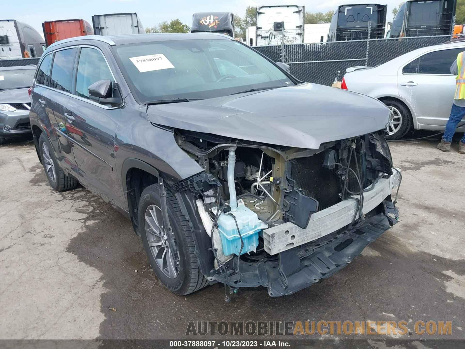 5TDJZRFH4HS462632 TOYOTA HIGHLANDER 2017